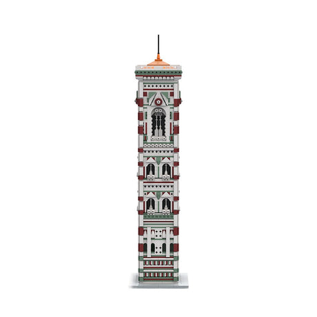 MOC-276357 Giottos Campanile (Glockenturm des Florentiner Doms) Klemmbausteine-LesDiy-Klemmbausteine