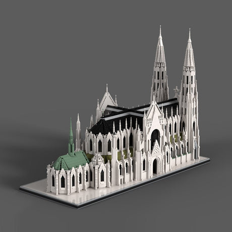 MOC-276548 St. Patrick’s Cathedral in New York – vollständig Klemmbausteine-LesDiy-Klemmbausteine