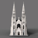 MOC-276548 St. Patrick’s Cathedral in New York – vollständig Klemmbausteine-LesDiy-Klemmbausteine