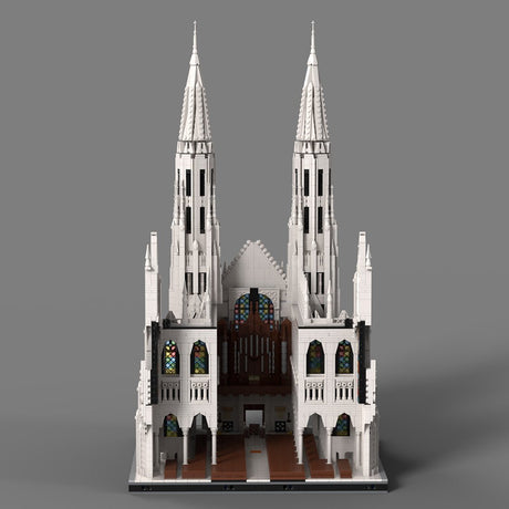 MOC-276548 St. Patrick’s Cathedral in New York – vollständig Klemmbausteine-LesDiy-Klemmbausteine