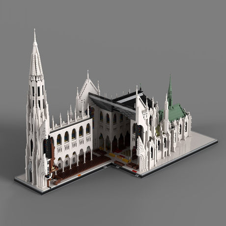 MOC-276548 St. Patrick’s Cathedral in New York – vollständig Klemmbausteine-LesDiy-Klemmbausteine