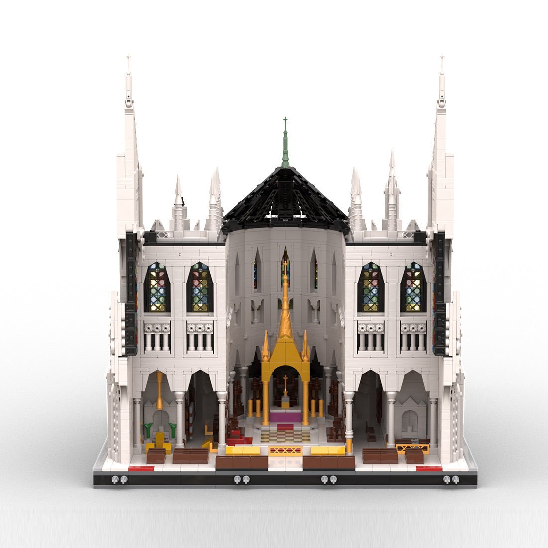 MOC-276548 St. Patrick’s Cathedral in New York – vollständig Klemmbausteine-LesDiy-Klemmbausteine