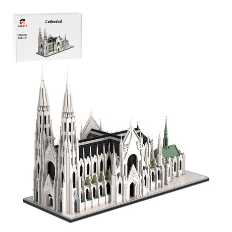 MOC-276548 St. Patrick’s Cathedral in New York – vollständig Klemmbausteine-LesDiy-Klemmbausteine