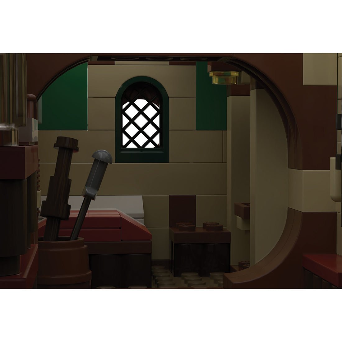 MOC - 27847 Bag End Klemmbausteine - LesDiy - Klemmbausteine