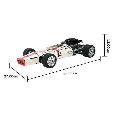 MOC - 2803 1/8 Scale Honda RA 300 (1967) Klemmbausteine - LesDiy - Klemmbausteine