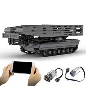 MOC - 29526 Ultimativer M1A2 - Panzer mit Brückenschicht Klemmbausteine - LesDiy - Klemmbausteine