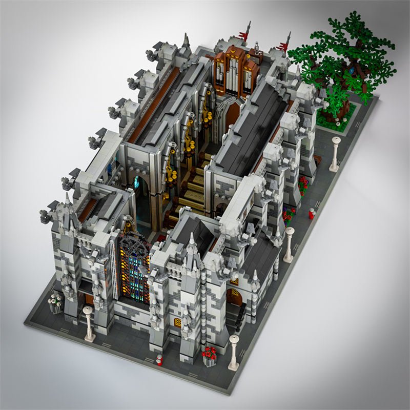 MOC - 29962 Modulare Kathedrale (August 2021 Überarbeitungsversion) - LesDiy - Klemmbausteine
