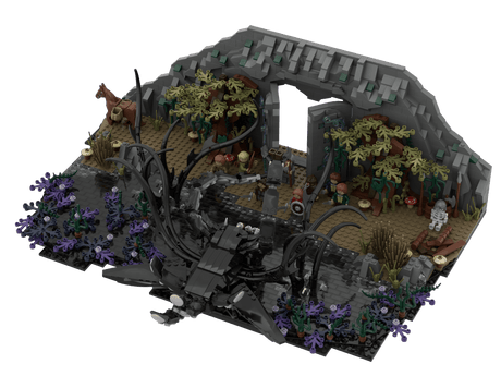 MOC - 30989 The Watcher in the Water Klemmbausteine - LesDiy - Klemmbausteine