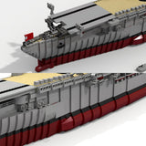MOC - 34030 Graf Zeppelin Flugzeugträger Klemmbausteine - LesDiy - Klemmbausteine