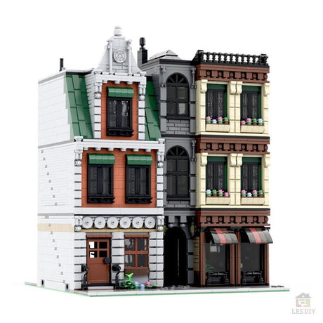 MOC - 37229 Modular DownTown CityCenter - LesDiy - Klemmbausteine