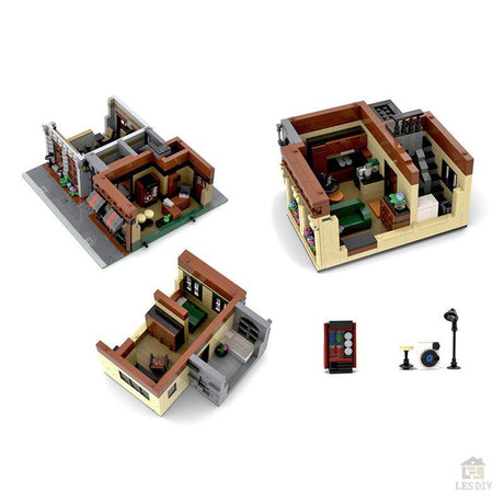 MOC - 37229 Modular DownTown CityCenter - LesDiy - Klemmbausteine