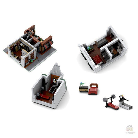 MOC - 37229 Modular DownTown CityCenter - LesDiy - Klemmbausteine