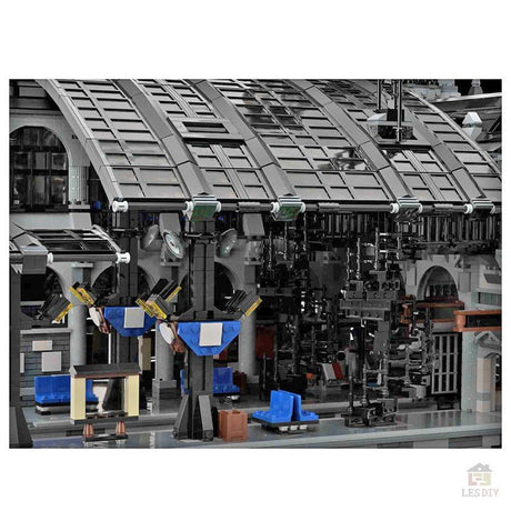 MOC - 37719 Modular Bahnhof - LesDiy - Klemmbausteine