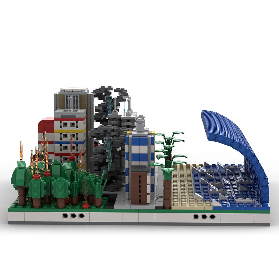 MOC - 37911 Apocalypse - The End of World Klemmbausteine - LesDiy - Klemmbausteine