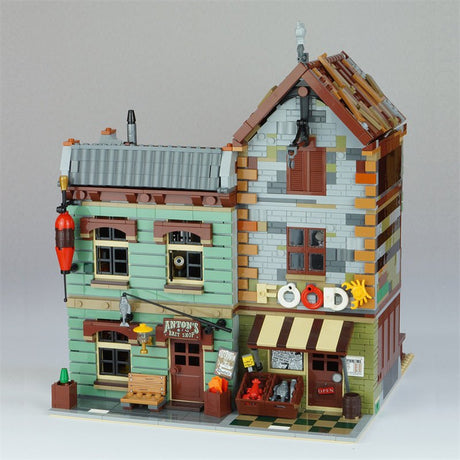 MOC - 40048 Modular Köder Laden und Lebensmittelgeschäft - LesDiy - Klemmbausteine