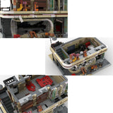 MOC - 40173 Downtown Diner - Apokalypse Version - LesDiy - Klemmbausteine