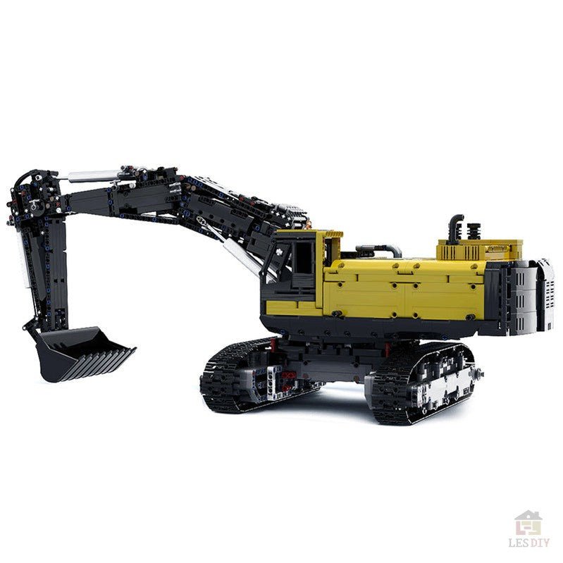 MOC - 43636 Technik Volvo EC750 Bagger - LesDiy - Klemmbausteine