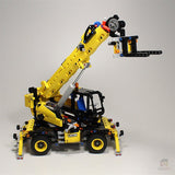 MOC - 43871 Technik JCB Roto Telehandler - LesDiy - Klemmbausteine