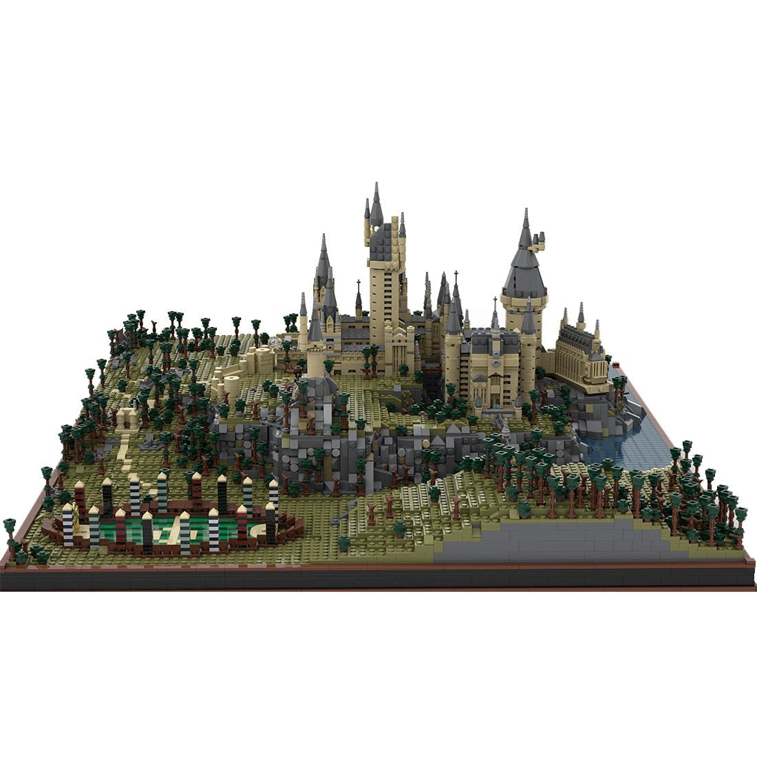 MOC-45950 Harry Potter Hogwarts Castle Clamp Building Blocks LesDiy