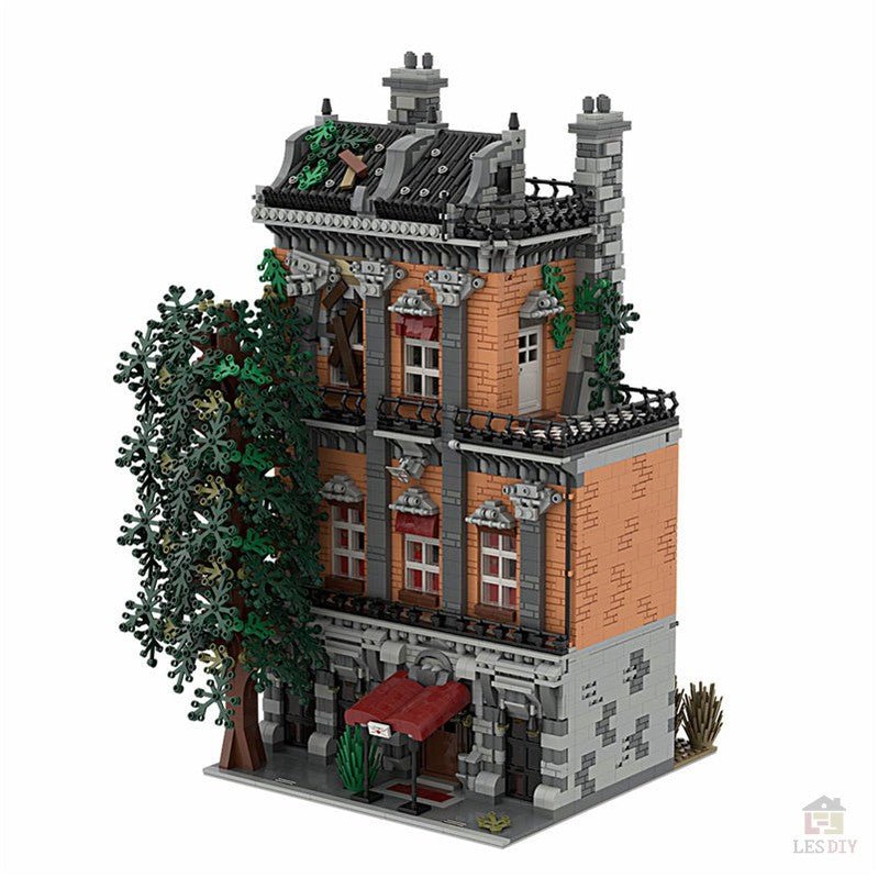 MOC - 46504 Altstadt Hostel Klemmbausteine - LesDiy - Klemmbausteine