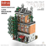 MOC - 46504 Altstadt Hostel Klemmbausteine - LesDiy - Klemmbausteine