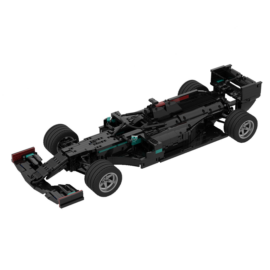 MOC-46704 Mercedes F1 W11 1:8 Scale Clamping Blocks - LesDiy
