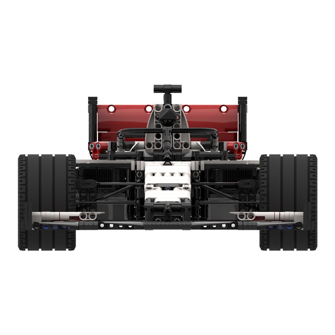 MOC - 47258 Haas F1 Team VF - 20 1:8 Scale Klemmbausteine - LesDiy - Klemmbausteine