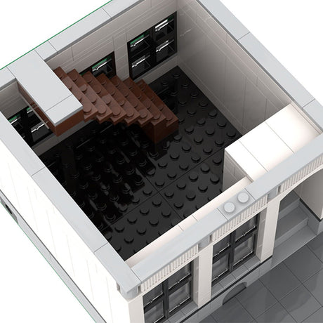 MOC - 47824 Modular Building - Amsterdam Canal House Nr 2 Klemmbausteine - LesDiy - Klemmbausteine