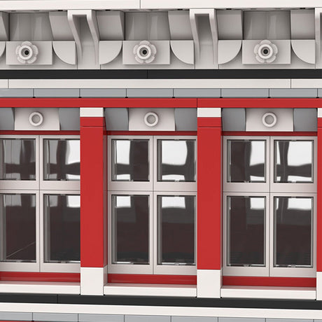 MOC - 47824 Modular Building - Amsterdam Canal House Nr 2 Klemmbausteine - LesDiy - Klemmbausteine