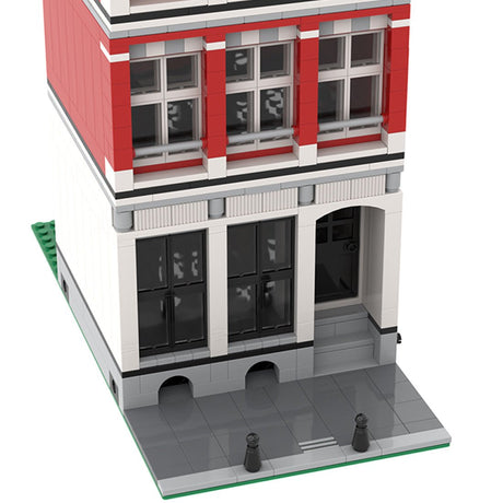 MOC - 47824 Modular Building - Amsterdam Canal House Nr 2 Klemmbausteine - LesDiy - Klemmbausteine