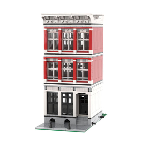 MOC - 47824 Modular Building - Amsterdam Canal House Nr 2 Klemmbausteine - LesDiy - Klemmbausteine