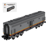 MOC - 48077 Santa Fe EMD E8B (B - Unit) Zug Klemmbausteine - LesDiy - Klemmbausteine
