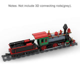 MOC - 48524 Grizzly Flats Loco Klemmbausteine - LesDiy - Klemmbausteine