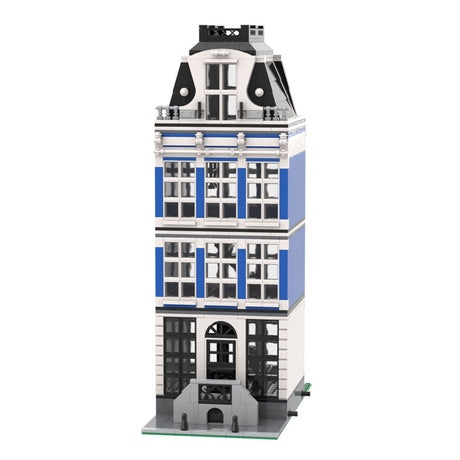 MOC - 48643 Modular Building - Amsterdam Canal House Nr 3 - LesDiy - Klemmbausteine