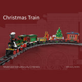 MOC - 49581 Motorized and Improved Christmas Train Klemmbausteine - LesDiy - Klemmbausteine