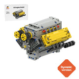 MOC - 54607 Crossplane V8 - LesDiy - Klemmbausteine