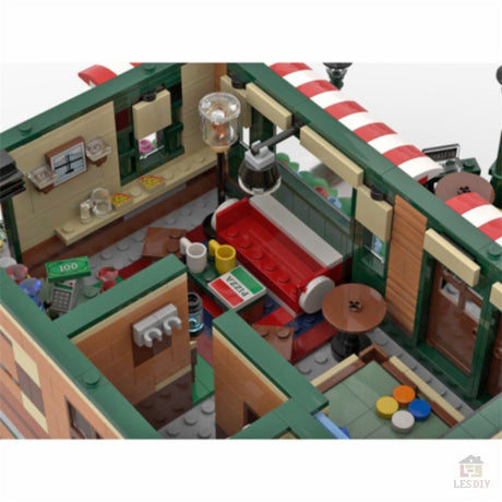 MOC - 54894 Modular Central Perk Cafe & Pub - LesDiy - Klemmbausteine