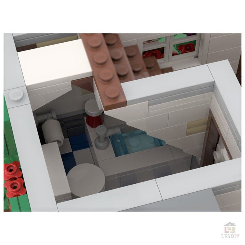 MOC - 55694 Der Bergbauernhaus - LesDiy - Klemmbausteine