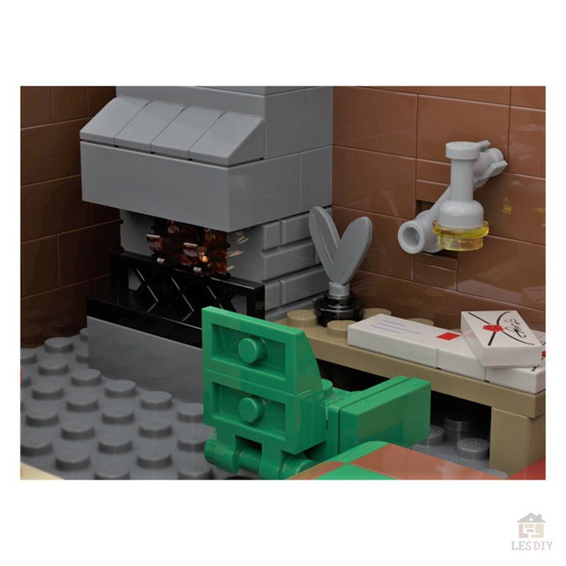 MOC - 55694 Der Bergbauernhaus - LesDiy - Klemmbausteine