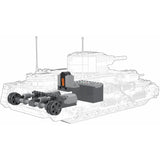 MOC - 55856 1/30 O - I japanischer superschwerer Panzer Klemmbausteine - LesDiy - Klemmbausteine