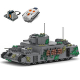 MOC - 55856 1/30 O - I japanischer superschwerer Panzer Klemmbausteine - LesDiy - Klemmbausteine