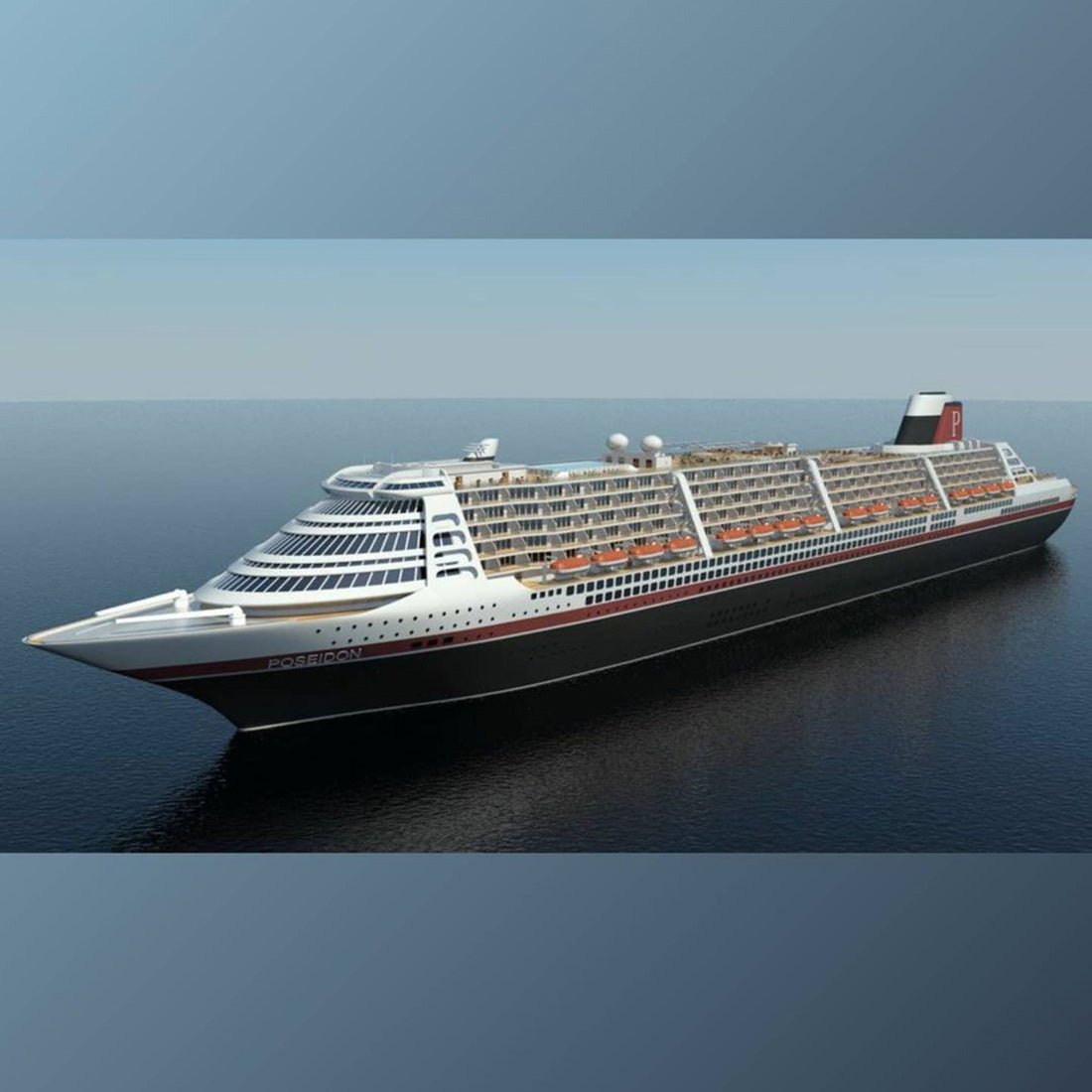 MOC - 55935 MS Poseidon Bausteinboot Klemmbausteine - LesDiy - Klemmbausteine