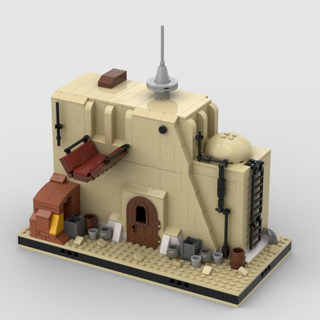 MOC - 56649 Modular Stadt Star Wars Tatooine - LesDiy - Klemmbausteine