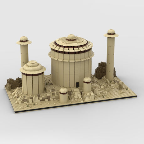 MOC - 56649 Modular Stadt Star Wars Tatooine - LesDiy - Klemmbausteine