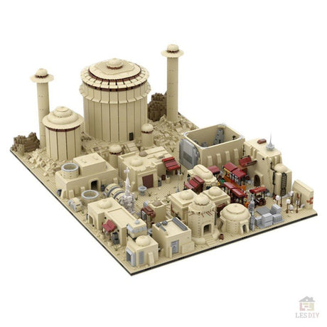 MOC - 56649 Modular Stadt Star Wars Tatooine - LesDiy - Klemmbausteine