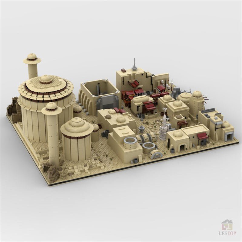MOC - 56649 Modular Stadt Star Wars Tatooine - LesDiy - Klemmbausteine
