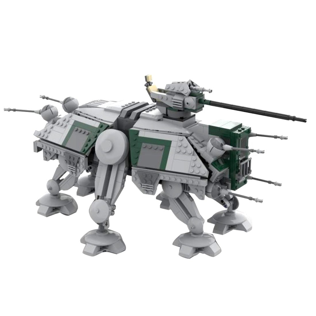 MOC - 57037 AT - TE Raumschiff Klemmbausteine - LesDiy - Klemmbausteine