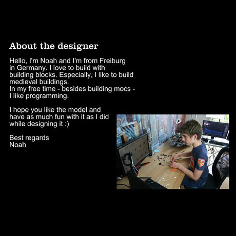 MOC - 58003 Mittelalterliches Bauernhaus - LesDiy - Klemmbausteine