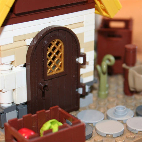 MOC - 58003 Mittelalterliches Bauernhaus - LesDiy - Klemmbausteine