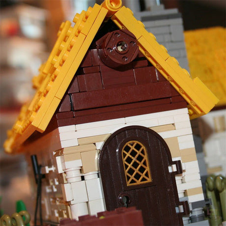 MOC - 58003 Mittelalterliches Bauernhaus - LesDiy - Klemmbausteine